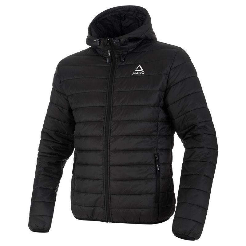 AMOQ Light Pufferjakke Svart