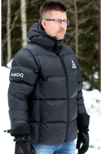 Bilde av AMOQ Inferno dunjakke Svart